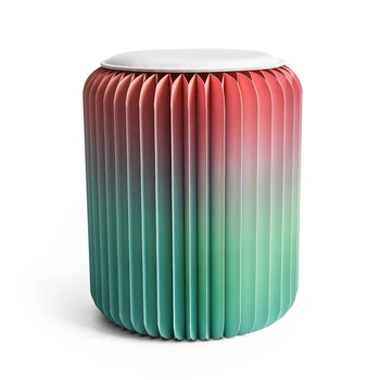 

Paper Stool Folding Short Color Home Coffee Table Creative Design Living Room Fashion Furniture Ins Nordic Style