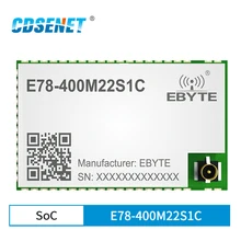 

ASR6601 LoRa Module 433MHz 22dBm Wireless Module SX1262 SMD IPEX Antenna 6km Long Distance E78-400M22S1C