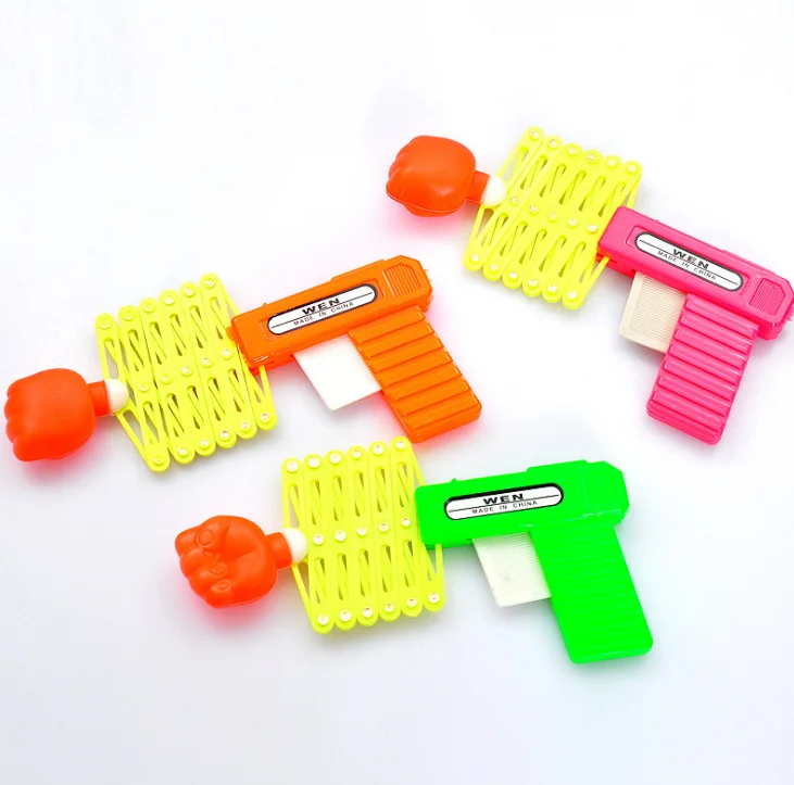Pack De 2 Puños Retráctiles De Plástico - Juguete Sorpresa Para Fiestas Infantiles Y Bromas