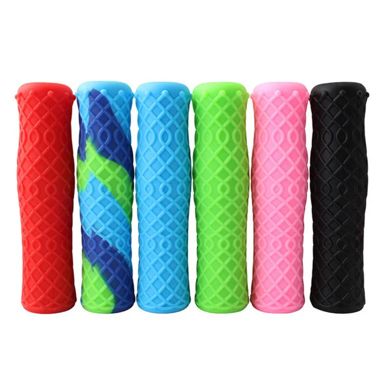 

1 Pair Bike Handlebar Grip MTB Outdoor Mountain Bike Cover Silicone Grip Non-Slip Handle