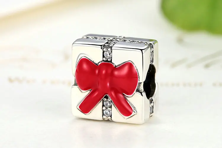 DISINIYA Новогодняя Коллекция 925 серебристый Шарм fit Браслет DIY Bijoux женское Изготовление ювелирных изделий из драгоценных камней праздничные подарки