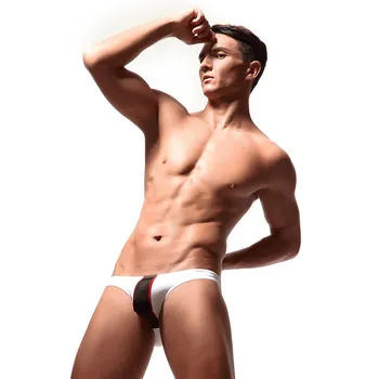 

8pcs / Lot Sexy Men's Briefs Soft Breathable Silk Underwear Men's Hot Hips Up Transparent Jockstrap Sexy Colorful Undies Cueca