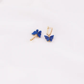 

Delicate Butterfly Earrings for Women Korean Fashion Drop Earrings Engagement Party Dangle Earrings Gifts