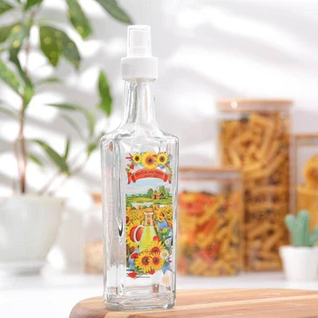 

Sunflower oil bottle 250 ml, with push-button spray