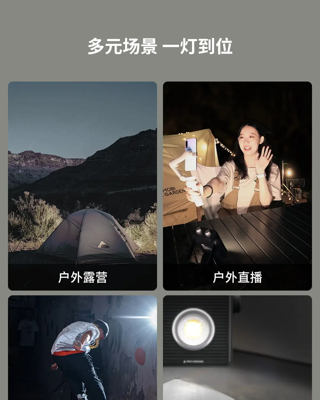 Xiaomi NEXTOOL 1800LM 13500mAh Portable Strong Light Super Bright Waterproof Outdoor Camping Fishing Work Light  Emergency Lamp