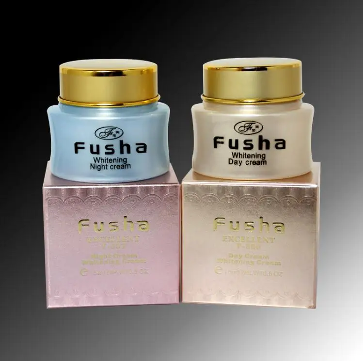 

100% Fusha Whitening Cream Set `Remove freckle`Anti dark skin`Whitening(day cream+night cream)