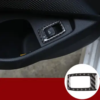 

Car Interior Accessories For BMW 3 Series G20 G28 2019-20 Real Carbon Fiber 3D Sticker Tail Door Switch Frame Button Cover Trim