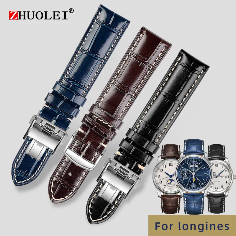 Genuine Leather Watchband Watch Strap 