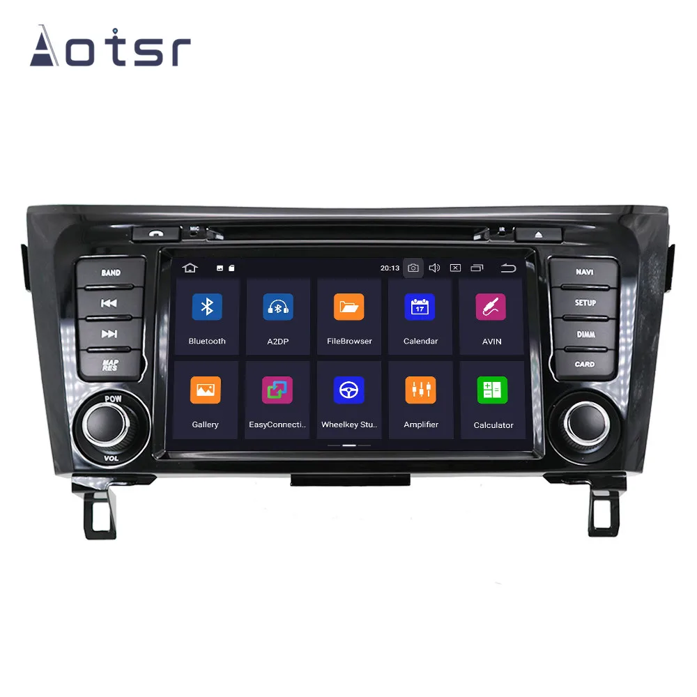 DSP Android 10 автомобильный gps-навигация, dvd-плеер для Nissan X-Trail/Qashqai 2011- авто радио мультимедиа плеер головное устройство рекордер