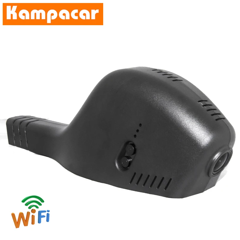 Видеорегистратор Kampacar с Wi Fi для Volkswagen Magotan Passat CC B8 Golf 7 Sportsvan сиденье Polo Leon HD Авто