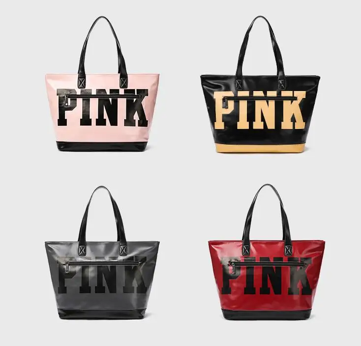 Новые женские сумки через плечо для покупок, сумка для путешествий, сумка-тоут,, женские сумки, розовые, водонепроницаемые, модные