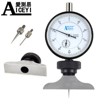 

Pointer Depth Meter V-CUT Step Height Small Hole Deep Circuit Board V-Slot PCB Measuring Instrument Factory Direct Sales
