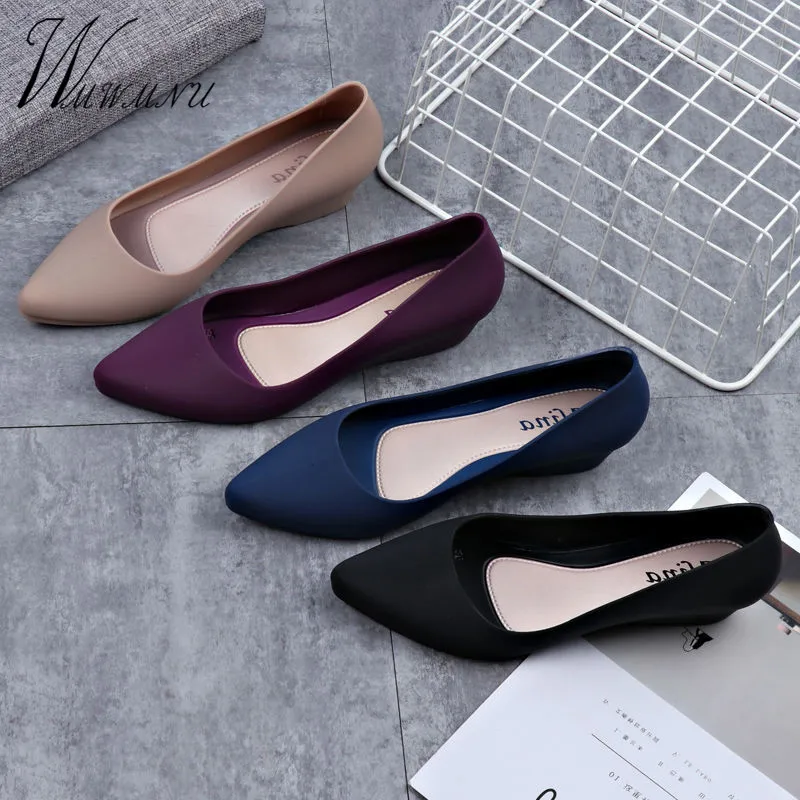 

Lady Luxury Candy Color Party Pumps Shoes Spring Casual Work Office Nude Low Heels Fashion Solid Color Block Heel Shoes Blue new