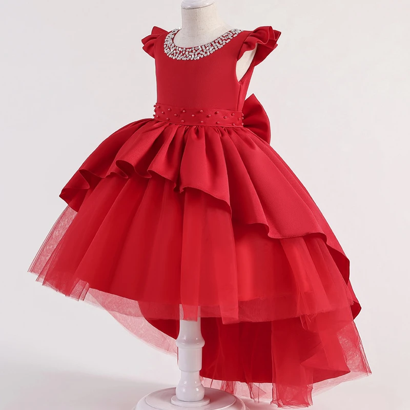 Vestidos de graduación para niña, vestido de de cumpleaños, banquete de graduación, primer vestido de encaje de alto grado, de boda para niña|girls girl dressesflower girl dresses wedding -