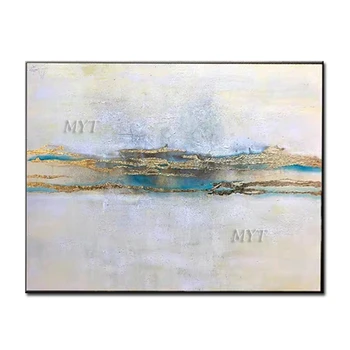 

Beauteous Super River View Abstract Oil Painting Wall Art Home Decor Picture Modern Painting On Canvas 100% Handpainted Unframe