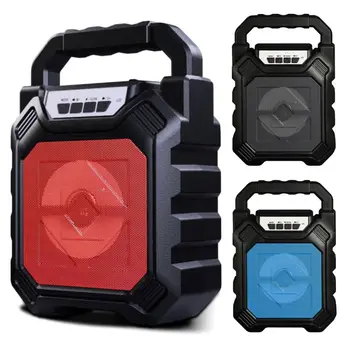 

Outdoor Portable Wireless Bluetooth Speaker Can Insert Tf Card Usb Flash Disk High Power Loudspeaker