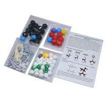 1set/125pcs Teaching equipment suitable for molecular structure models in high schools and junior high schools elementary study of economics for senior high schools