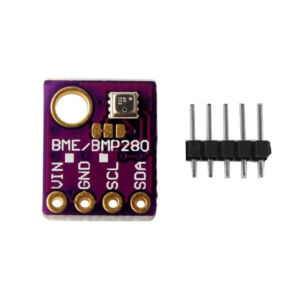 

High Accuracy BME280 5V I2C Digital Sensor Temperature Humidity Barometric Pressure Sensor Module I2C SPI 1.8-5V
