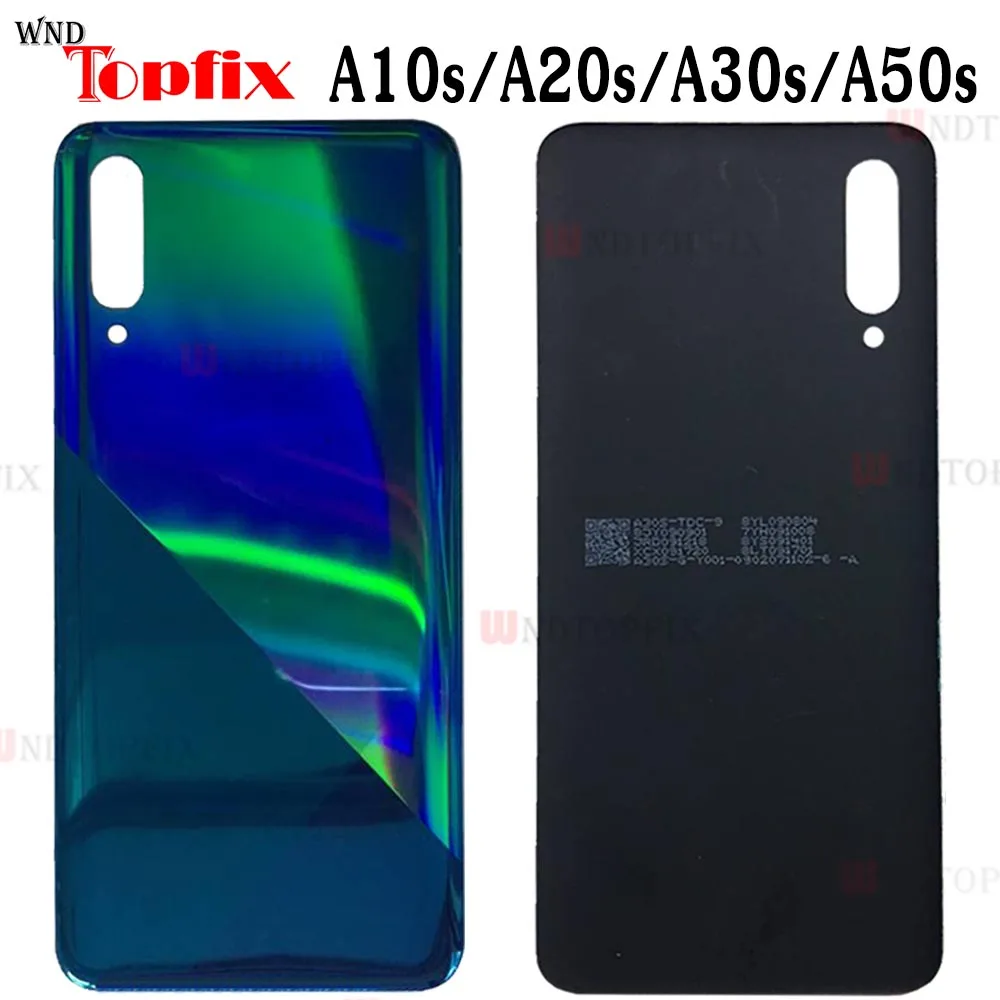Для samsung Galaxy A10s A20s A30s A40s A50s A70s крышка батареи задняя крышка Дверь задняя стекло Корпус чехол A107/207/307/507/707
