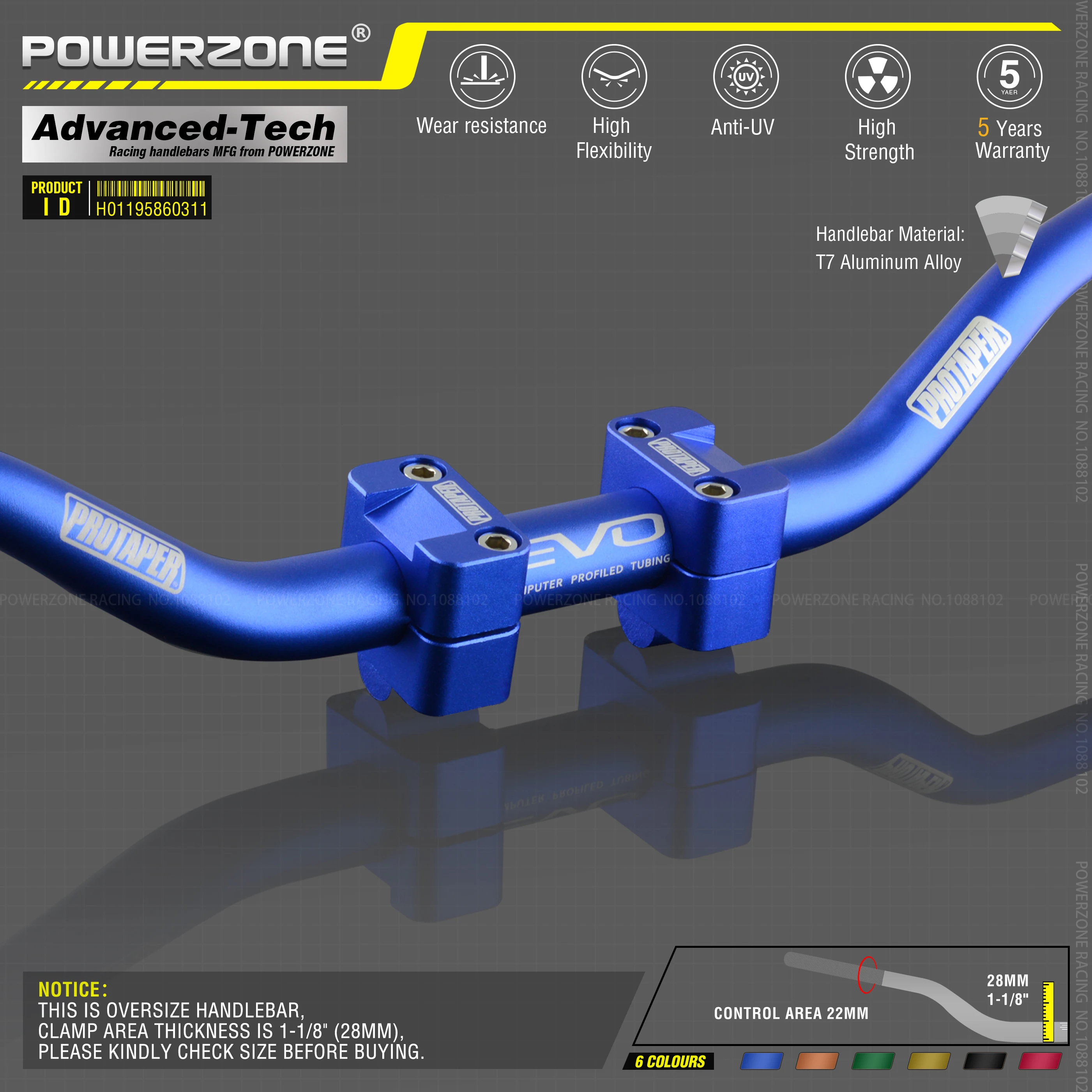 Руль для Pro Taper Pack Bar 1-1/" Классическая дверная ручка барные Колодки Ручки Pit Pro Racing Dirt Pit Bike мотоцикл с адаптер cnc