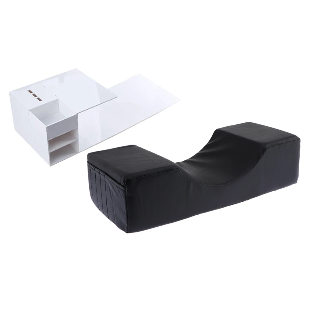 Professional Eyelashes Make Up Grafted Pillow with Shelf for Salon