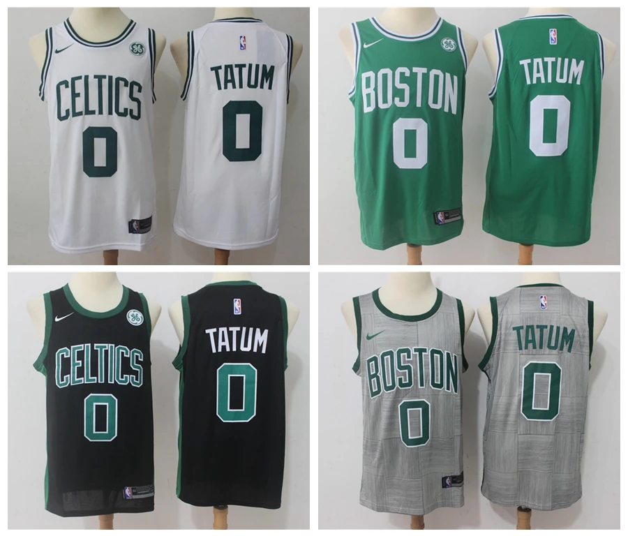 Стилизованный arrvail мужской Jayson Tatum зеленый Джерси