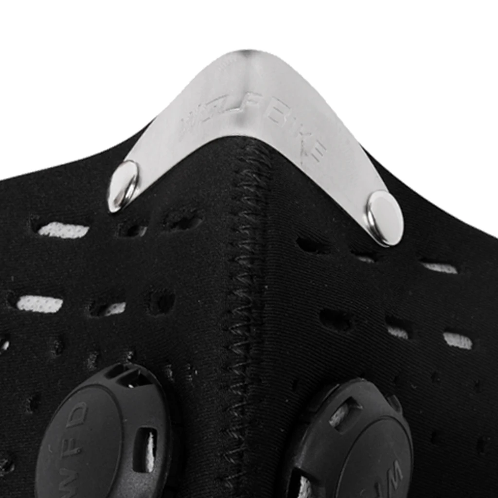 Cycling Bike Breathable Half Face Mask Filter Anti Dust Motorcycle Hiking Running Activated Carbon Protection Cycling Face Mask