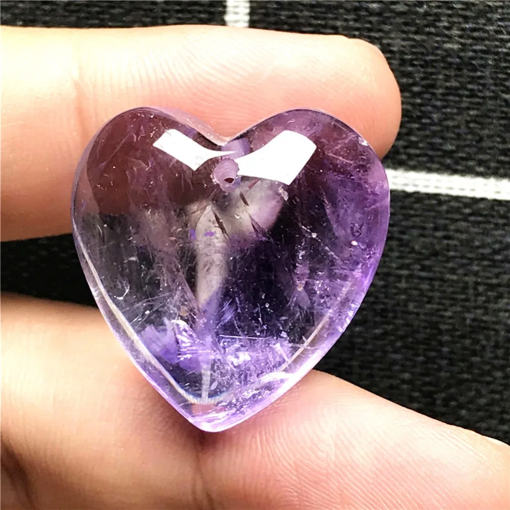 Heart Amethyst Pendant (45)