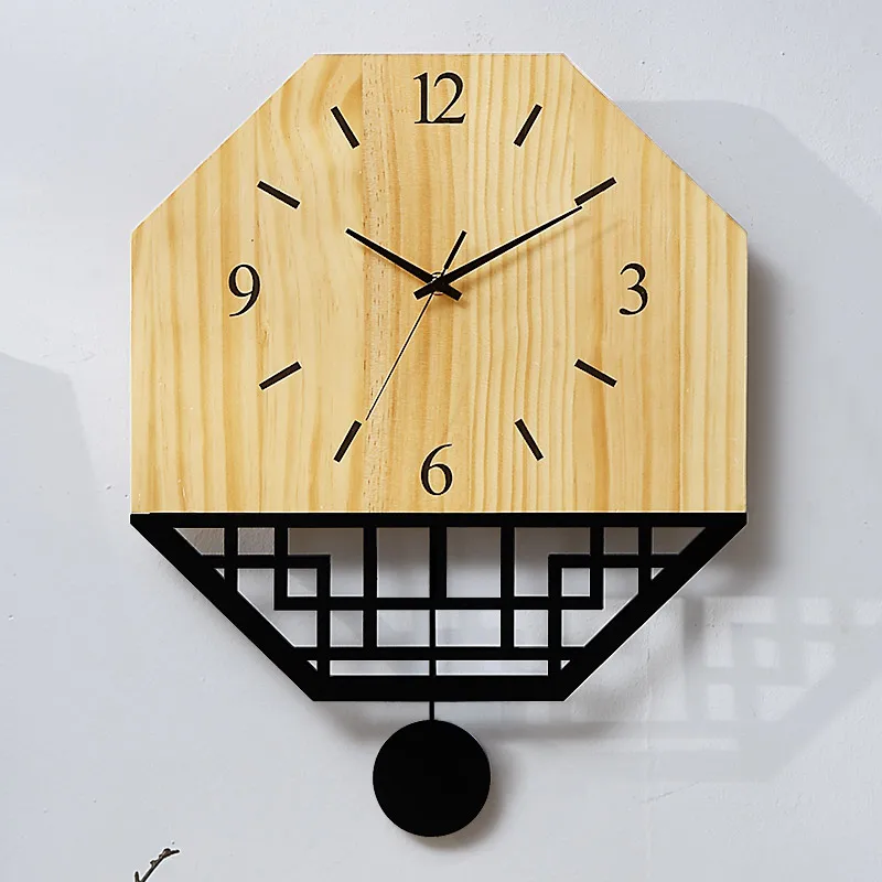 Hoshine домашний декор Horloge Мураль дизайн современный дом комната Декор Античный стиль настенные часы большой размер Horloge 14"