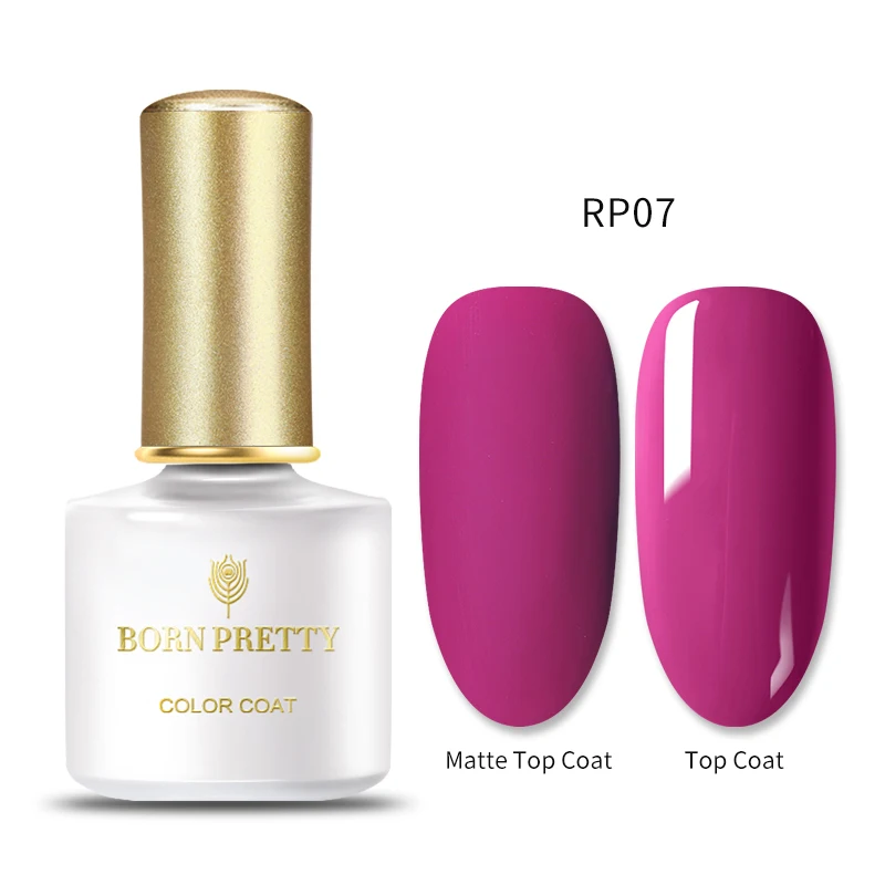 BP-RP07 Матовый неоновый Гель-лак для ногтей BORN PRETTY, 6 мл, флуоресцентный, зеленый, желтый цвета, впитывающий УФ-Гель-лак для ногтей - Цвет: BP-RP07