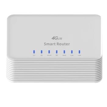 

Household 4G Router Lte Wireless Router Mobile Wifi Hotspot Modem Sim Card Slot LAN Port Support SIM Card Portable Wireless Rout