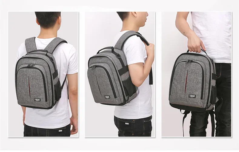 Waterproof Camera Backpack Professional Protective Cover Case Fashionable Bag for Canon Nikon