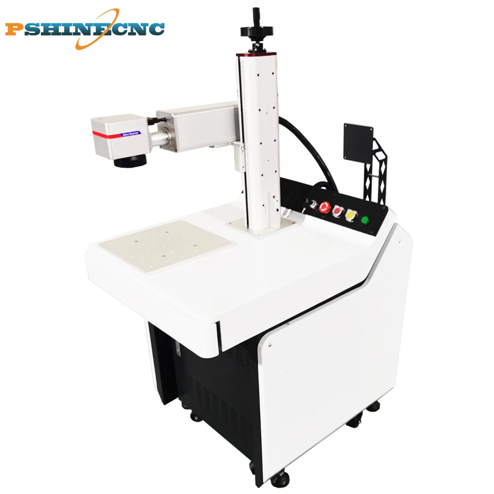 Color laser engraving marking portable fiber machine desktop model 20w 30w 50w with 69mm 80mmrotary device |