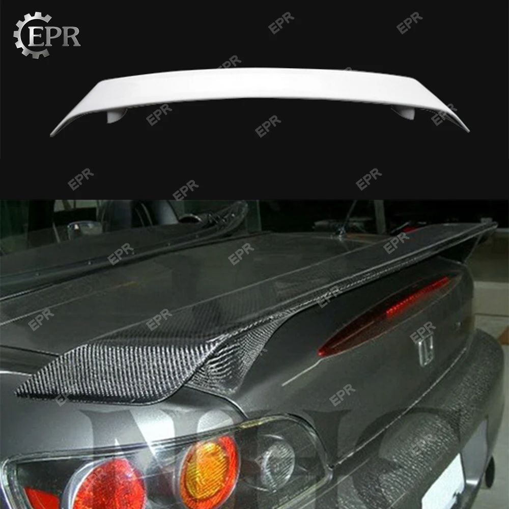 FRP неокрашенные губы крыла для Honda S2000 из стекловолокна Js спортивный задний
