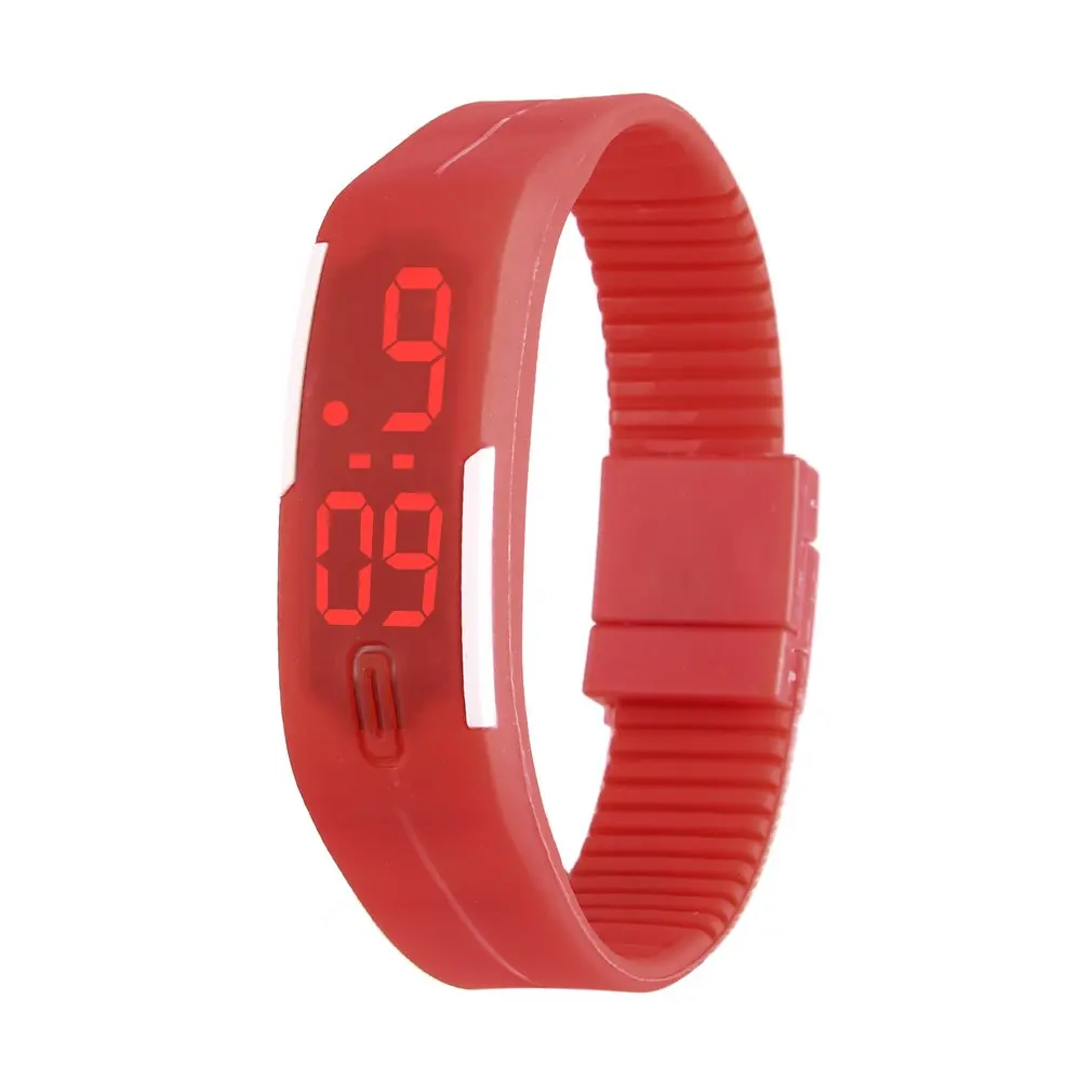 Детские цифровые спортивные часы со светодиодной индикацией даты детские