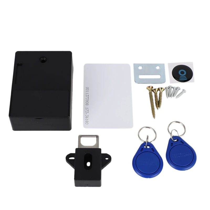 2 набора RFID Электронный шкаф замок DIY для деревянного ящика шкафа готов к