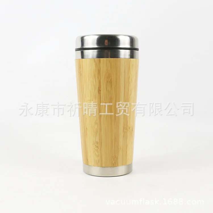 

New Style Insulated Stainless Steel Bottle Bamboo Yixing Cup Glass Portable Office Glass Business
