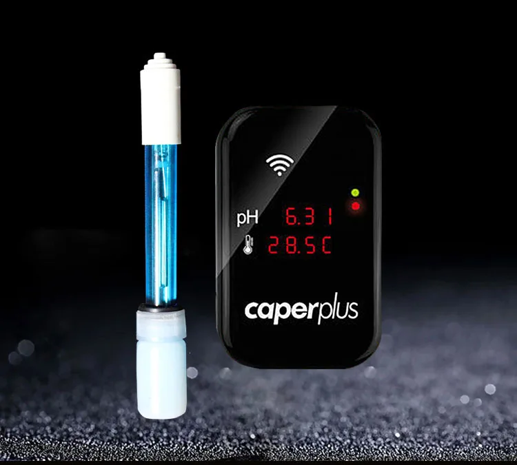 Caperplus ph-датчик температуры и интеллекта, wifi приложение, цифровой монитор PH для аквариума