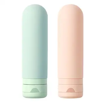 

2Pcs Empty Bottle Practical Durable Portable Lightweight Shampoo Dispenser Lotion Bottle Cosmetic Container for Trip Travel
