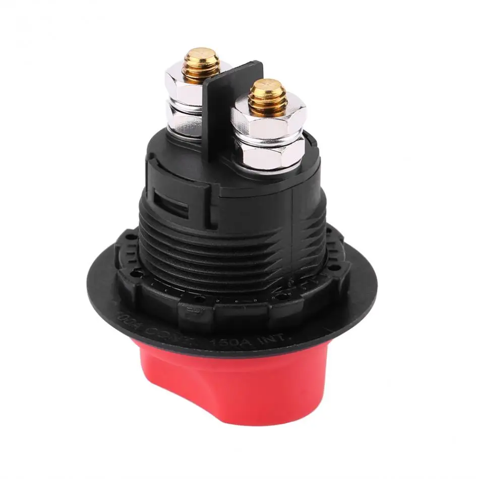 Переключатель аккумулятора Max 32V 100A CONT 150A INT On/Off автомобильный аккумулятор изолятор переключатель для автомобилей/внедорожный автомобиль/Грузовики автомобильные аксессуары