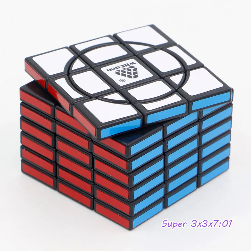 Волшебный куб, головоломка, witEden 335 336 337 338 339 33N специальный профессиональный неравный куб обучающий игрушки подарок для игры - Цвет: 337 01