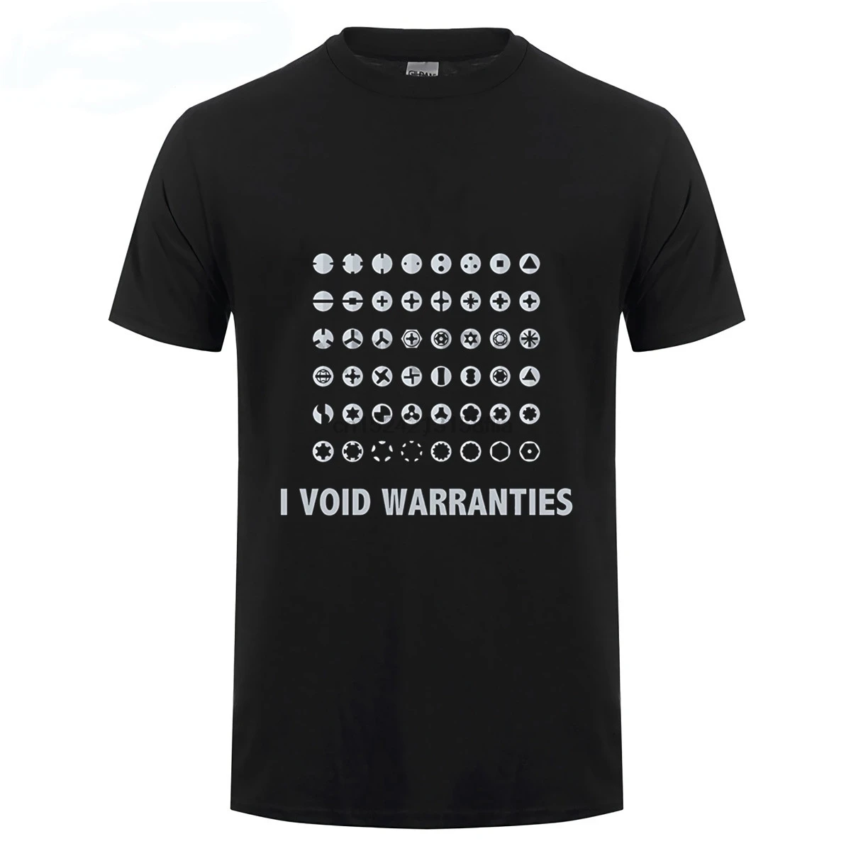 Забавная футболка с надписью I Void Warranties Nerdy Geeky |