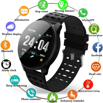 

Sport Watch Smart Watch IP67 Waterproof Fitness Bluetooth Connection Android ios System Heart Rate Monitor Pedometer Watch Reloj