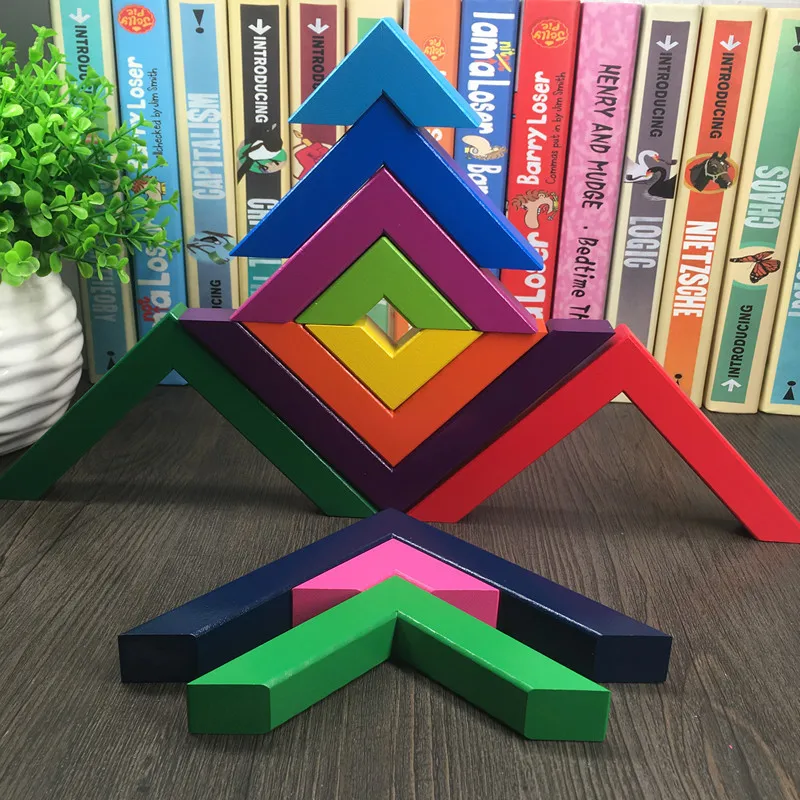 

Export South Korea Right Angle 12ps Rainbow Jigsaw Puzzle