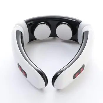 

Electric Neck Massager Pulse Back 6 Modes Power Control Far Infrared Heating Pain Relief Tool Relaxation