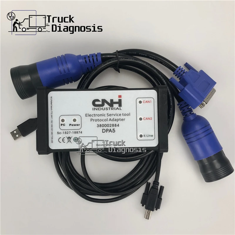 Электронный сервисный Инструмент CNH EST 9,1 инженерный уровень CNH Est диагностический инструмент голландский чехол диагностический комплект
