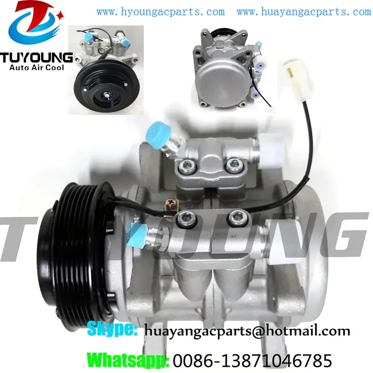Denso 6p 148 automotive air conditioning compressor for universial vehicle type Quality assurance