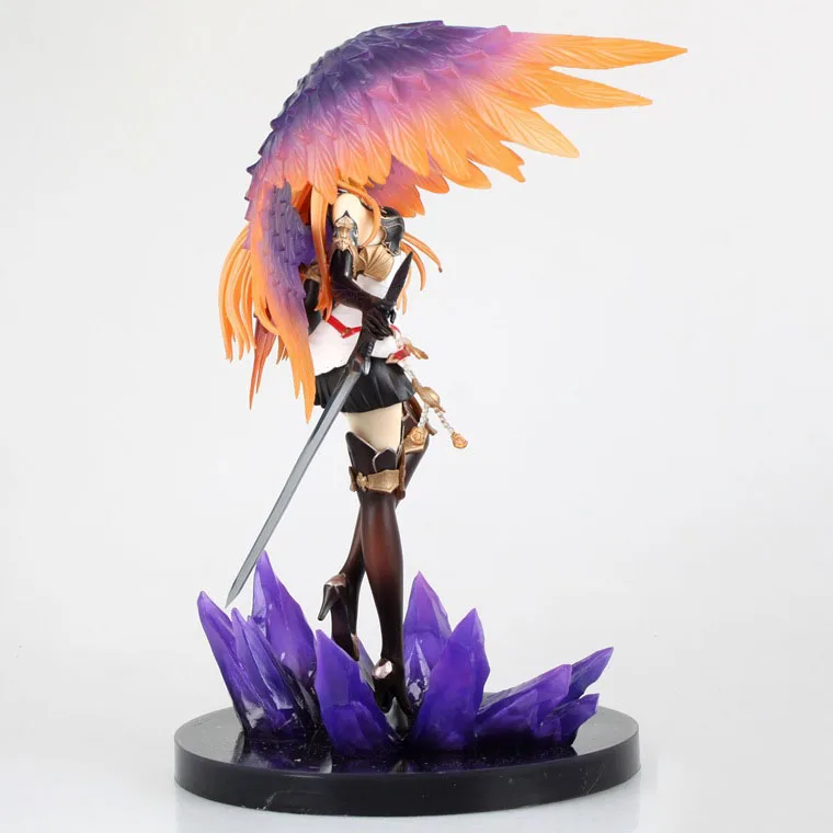 Горячая игры аниме Kotobukiya ярость Бахамут Темный ангел Olivia Ani с металлическим