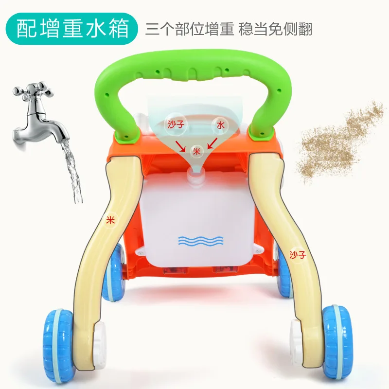 

Baby Walker Cart Baby Early Childhood Educational Multi-functional Baby Walker 0-2-Year-Old Children Music Toy