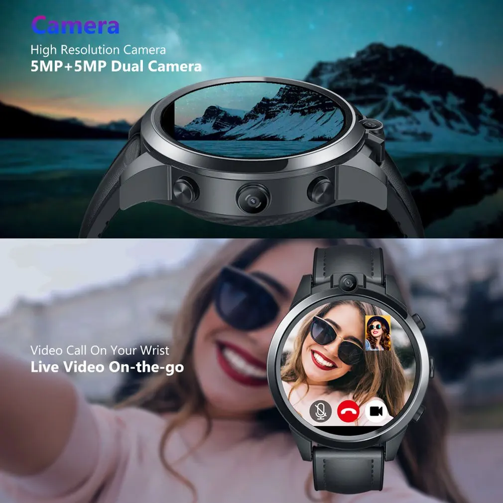 For Zeblaze Thor 5 Pro Smart Watch 3 + 32G Large Screen Heart Rate 8 Million Pixels Phone Call Smart Watch Blood Pressure
